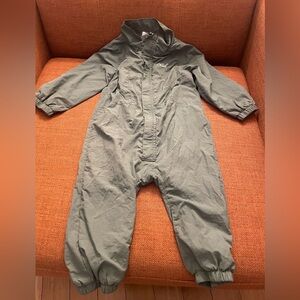 Kith Olive Green Kids Long-Sleeve One-Piece Bodysuit
